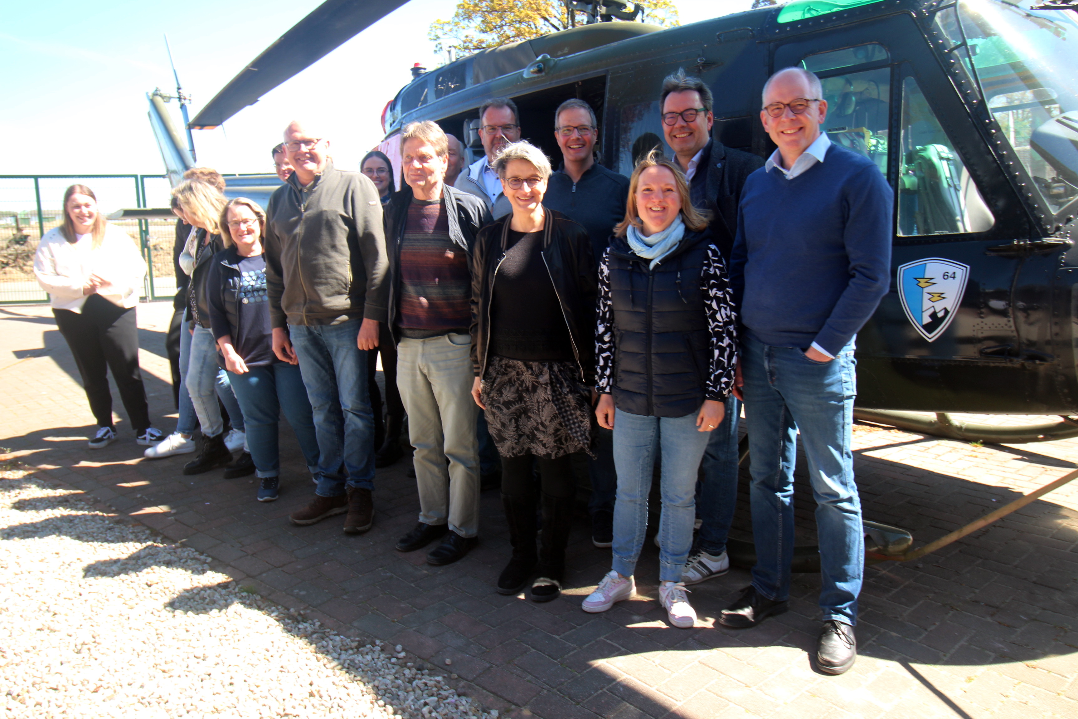 Sitzung der LAG Wildeshauser Geest am 28.04.2026 im Museum “Fliegerhorst Ahlhorn“ Besuchergruppe Ahlhorn