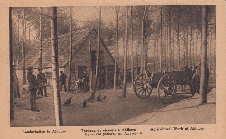 Aufnahme aus dem Zweiggefangenenlager Ahlhorn