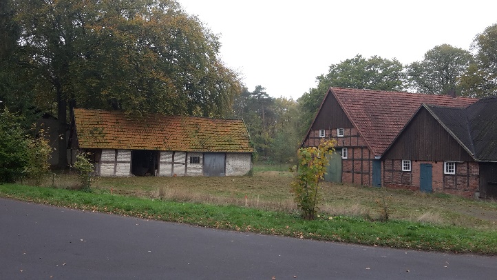 typischen Hof aus der Zeit